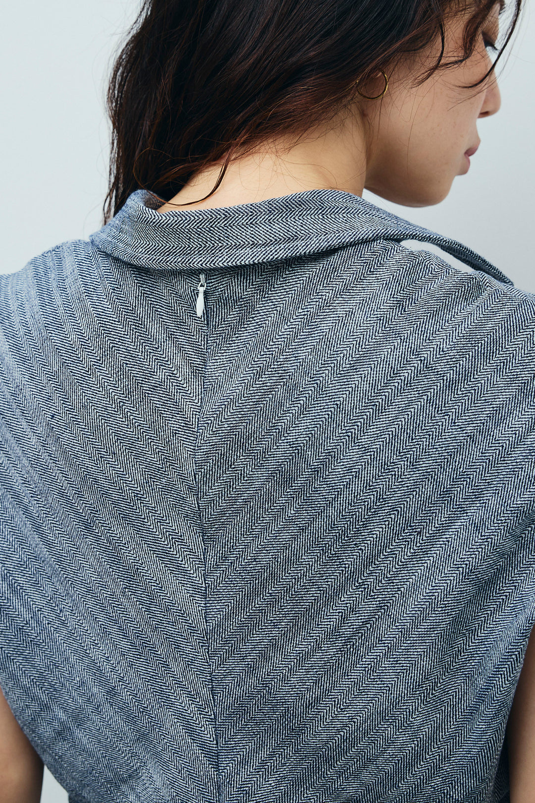 [予約]リネンミックススキッパーマキシシャツワンピ