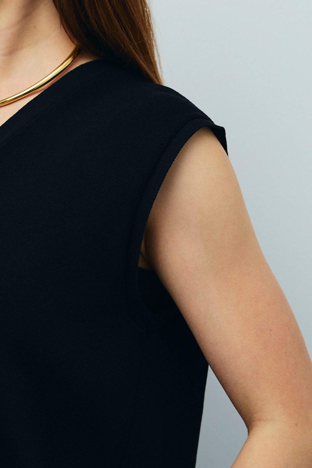 [予約/SET]Vネックベスト+レースドッキングビンテージ加工チェックパンツ(2set)