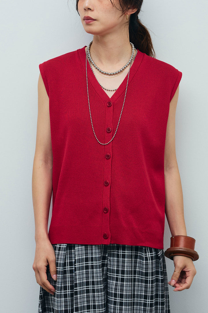 [予約]Vネックベスト