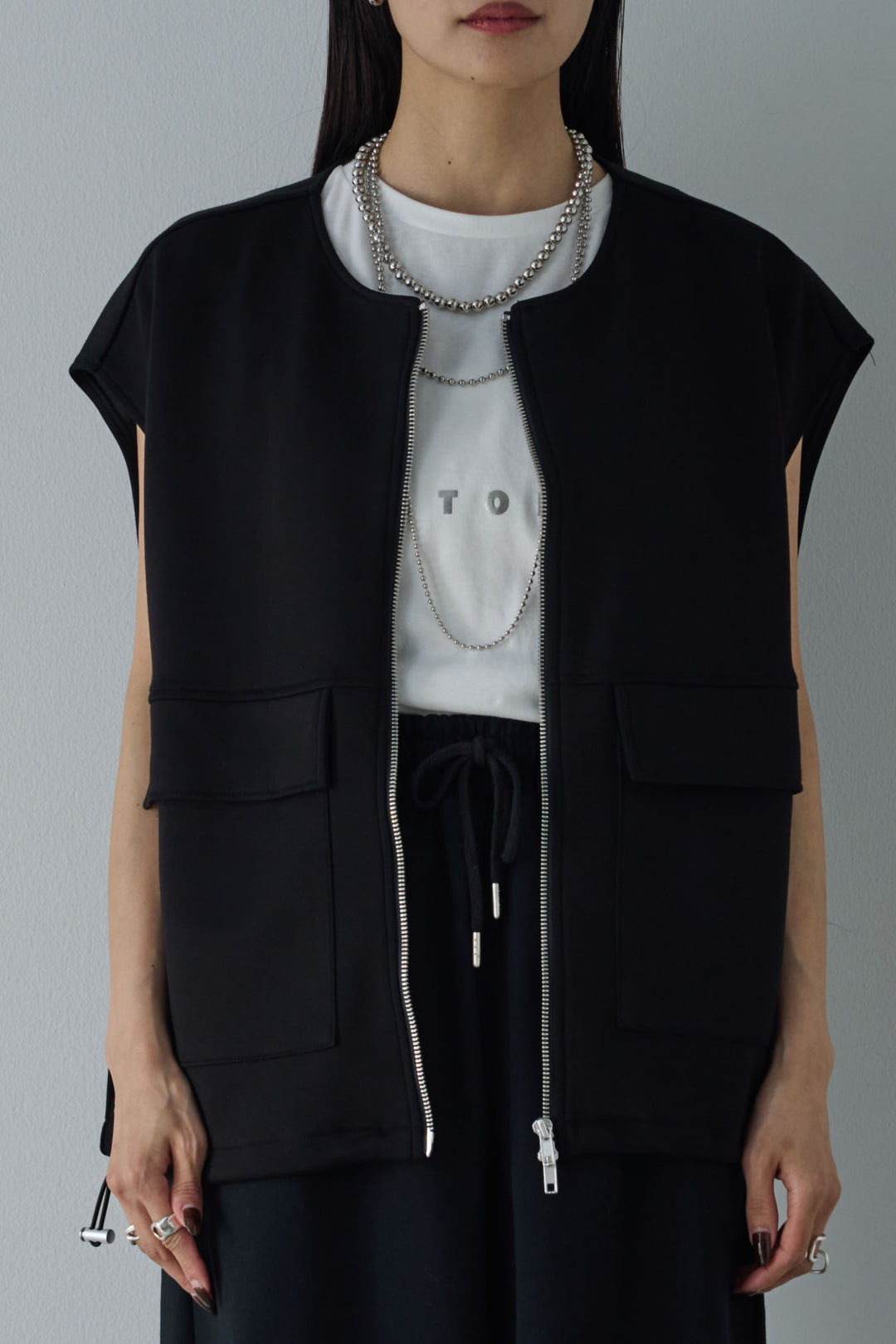 [予約]ダブルジップポケットベスト