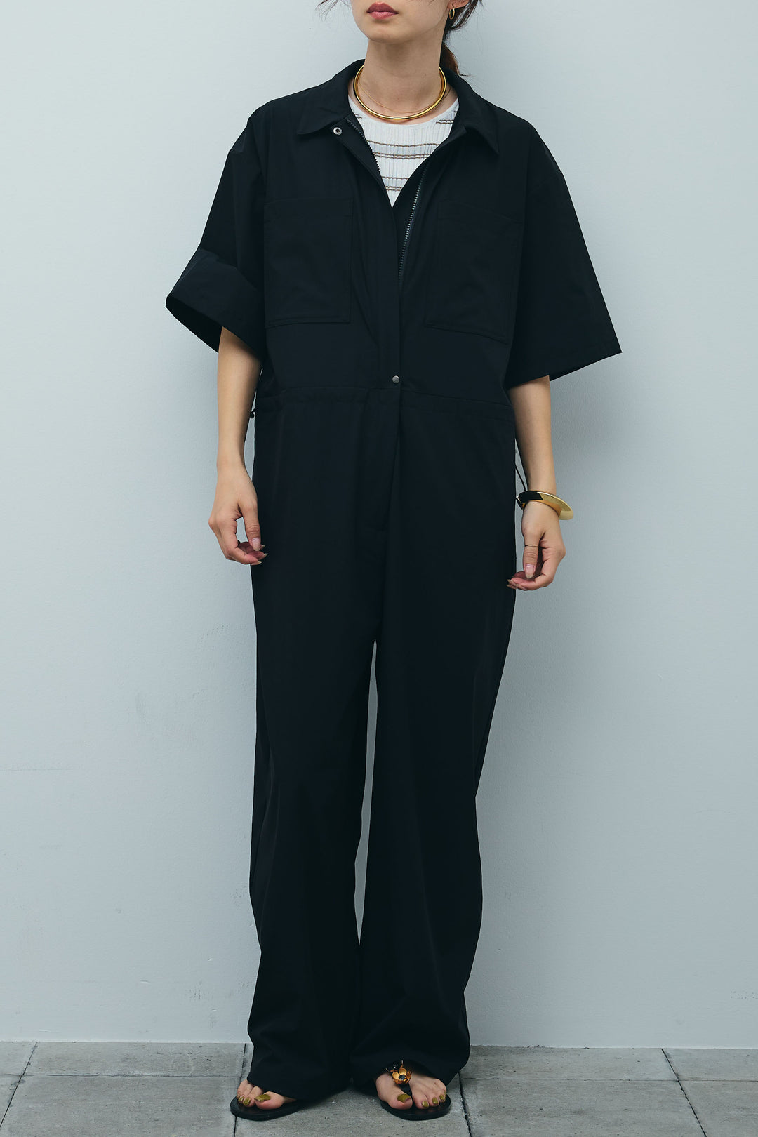 [予約]接触冷感ジャンプスーツ