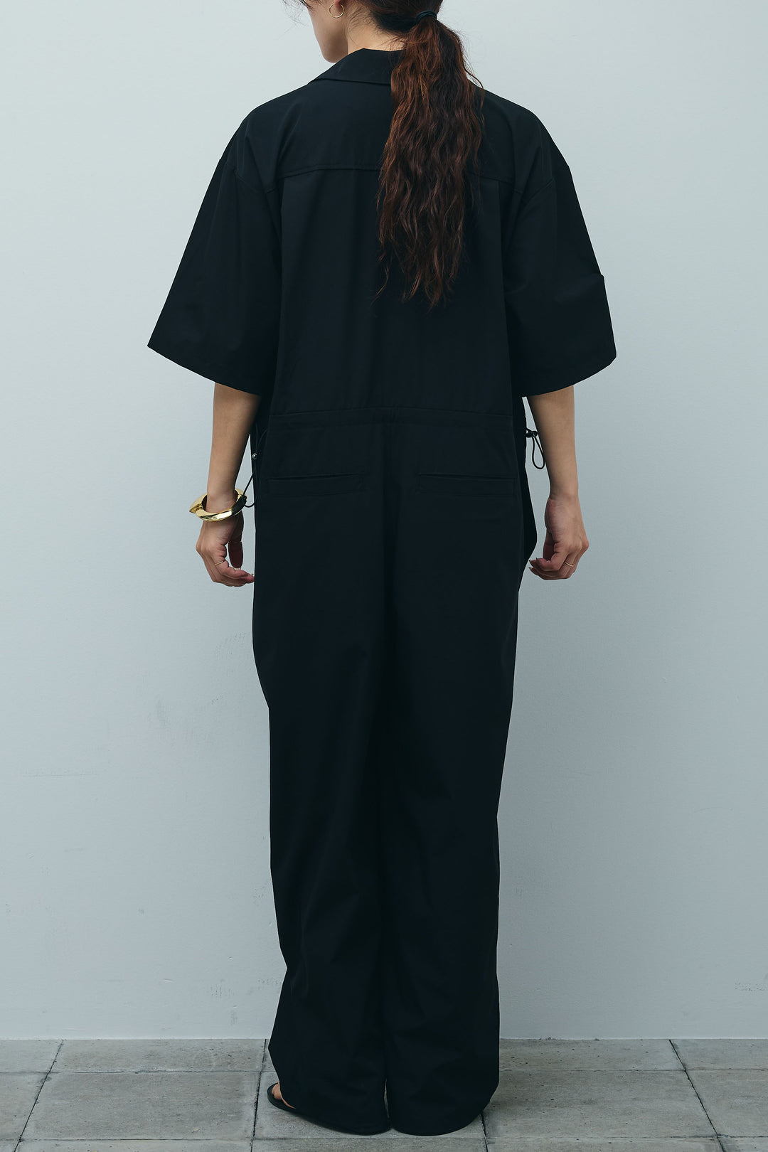 [予約/SET]ランダムボーダーアメスリタンク+接触冷感ジャンプスーツ(2set)