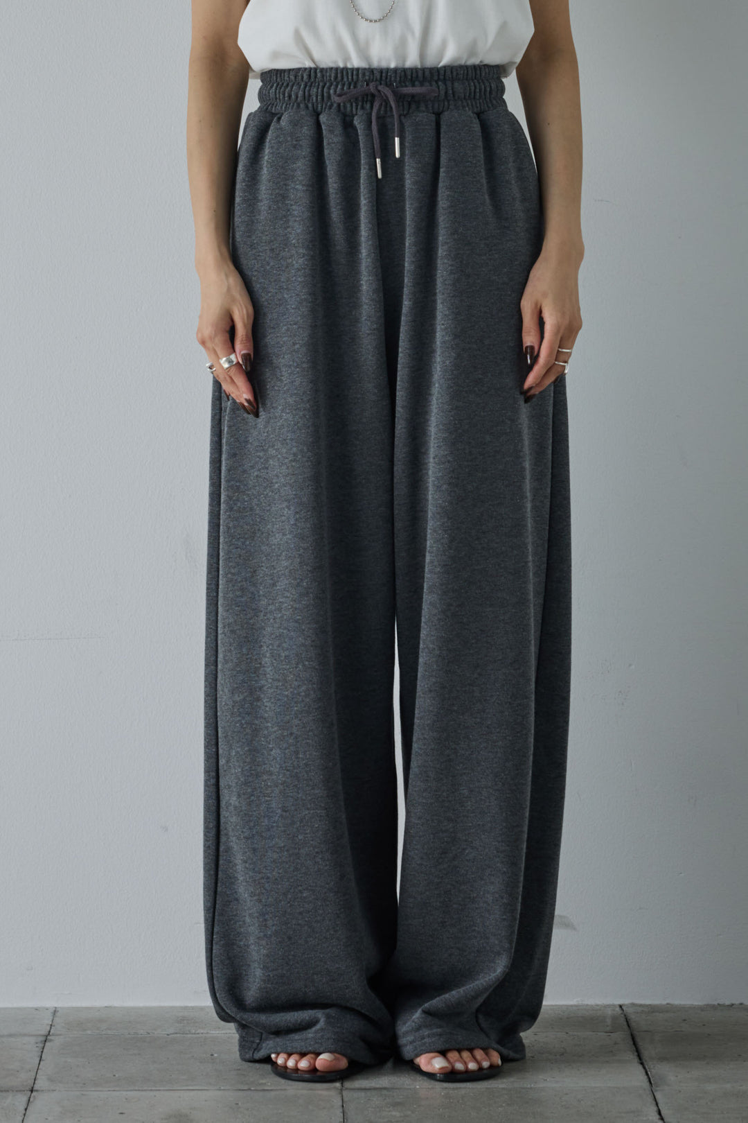 [予約]ウエストゴムスウェットパンツ