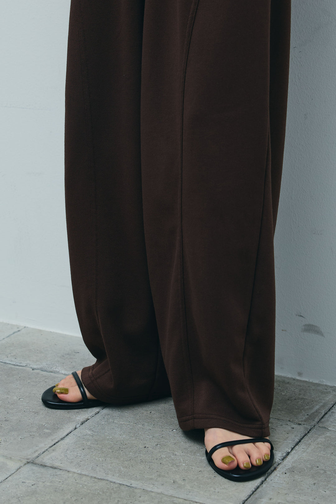 [予約/SET]ランダムボーダーアメスリタンク+ランダムボーダーシアーカーデ+ミニ裏毛カーブパンツ(3set)