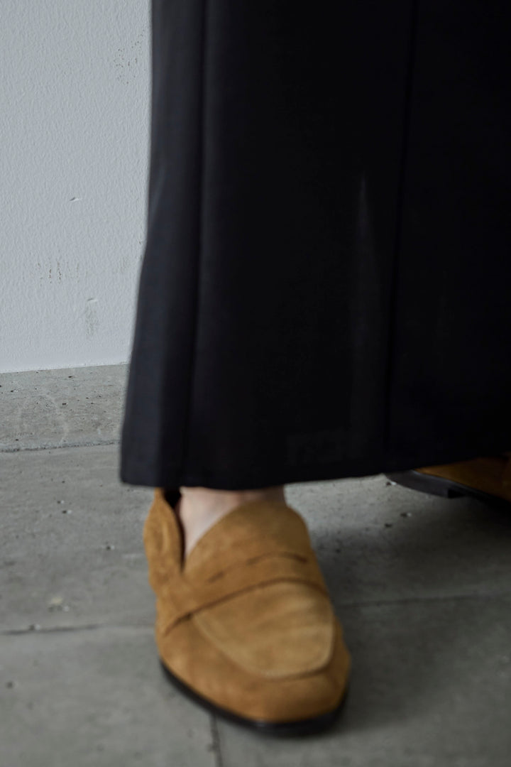 [予約/SET]リネンタッチクロップドベスト+リネンタッチハイウエストスカート(2set)