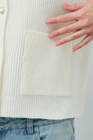 [予約/SET]畦編み金釦ルーズベスト+ヘザーエステルカーブパンツ(2set)