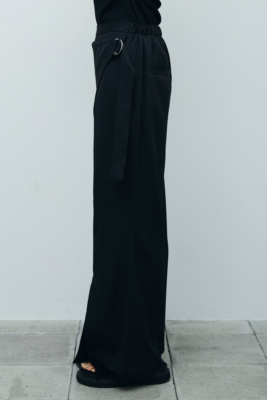 [予約]スリットラップパンツ