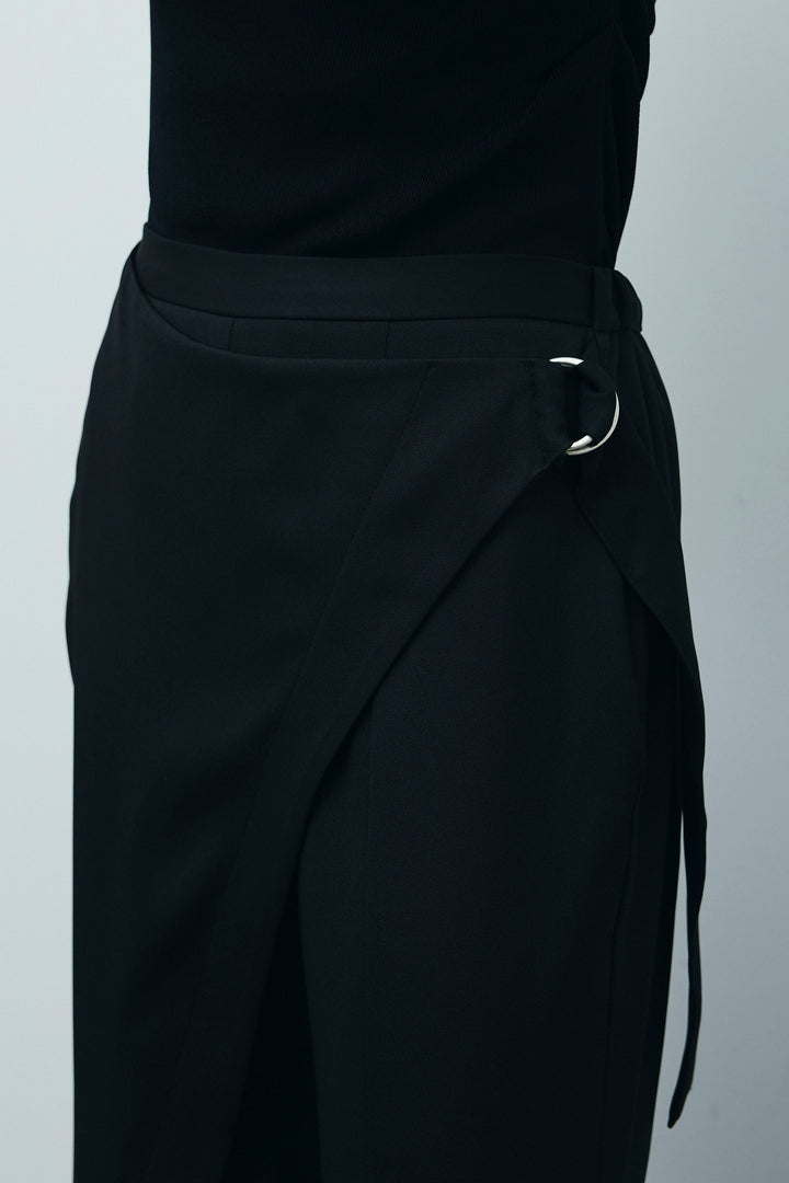 [予約]スリットラップパンツ