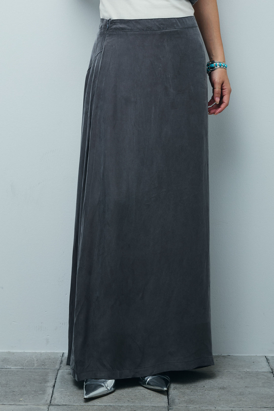 [予約/SET]とろみキャミソール+とろみ切り替えナロースカート(2set)