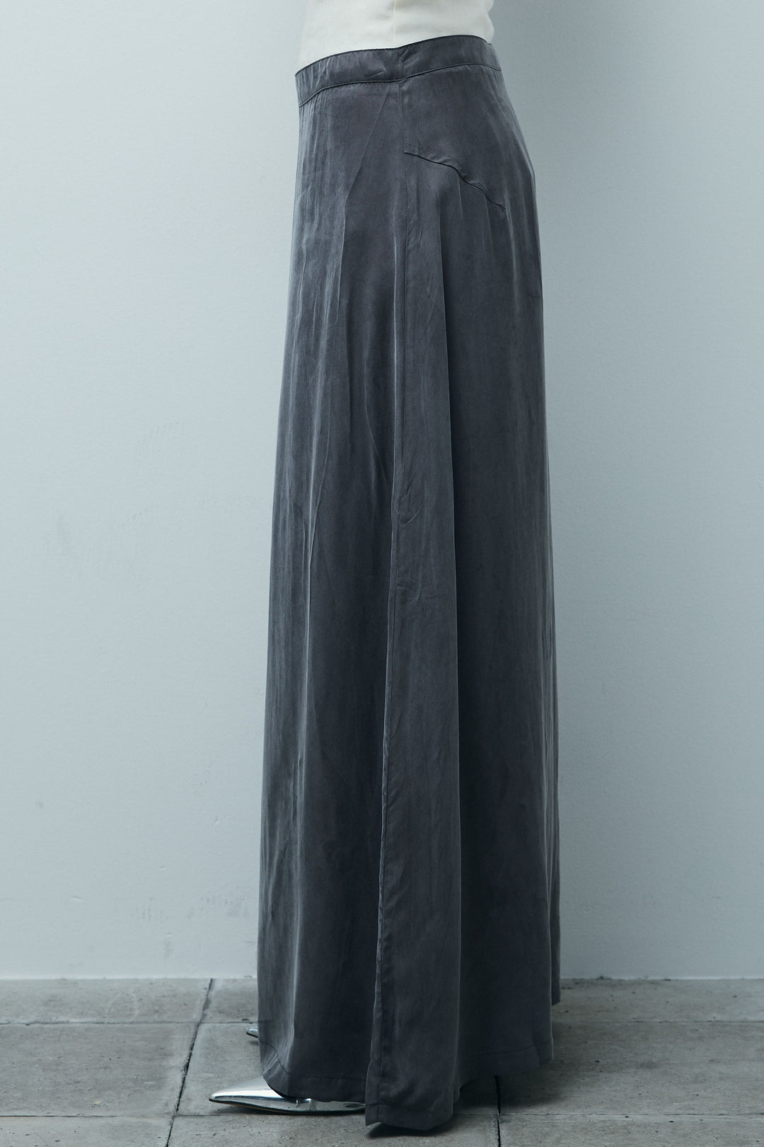 [予約/SET]とろみキャミソール+とろみ切り替えナロースカート(2set)