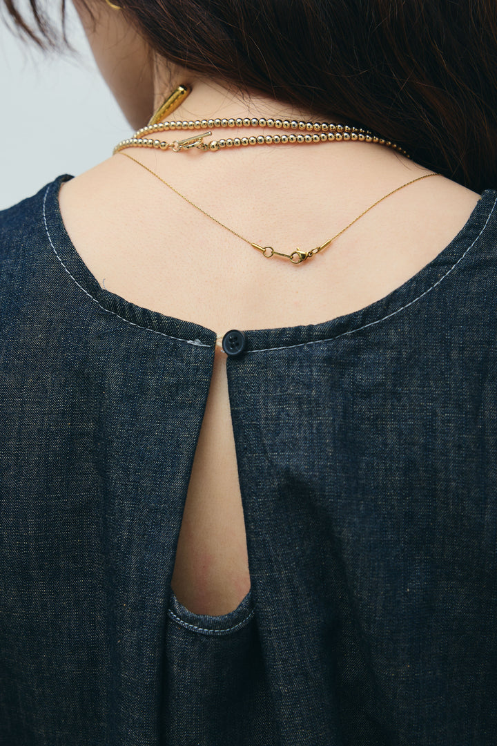 [予約/SET]ベルト付きミドル丈ブラウス+ベルト付き斜めライン柄スカート(2set)