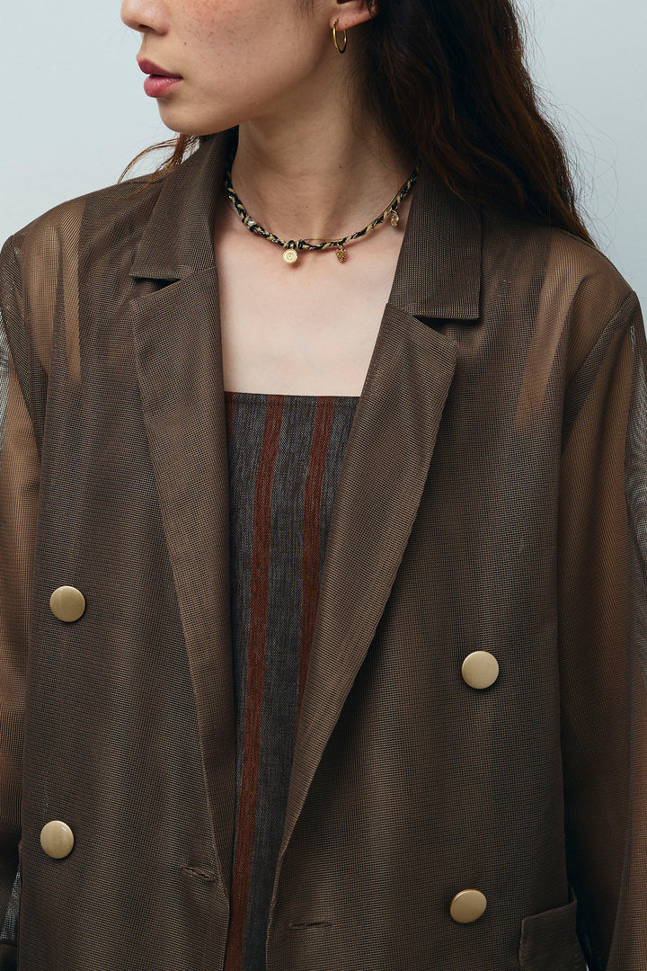 [予約/SET]シアーダブルテーラードJK+ペインターカーブデニムパンツ(2set)