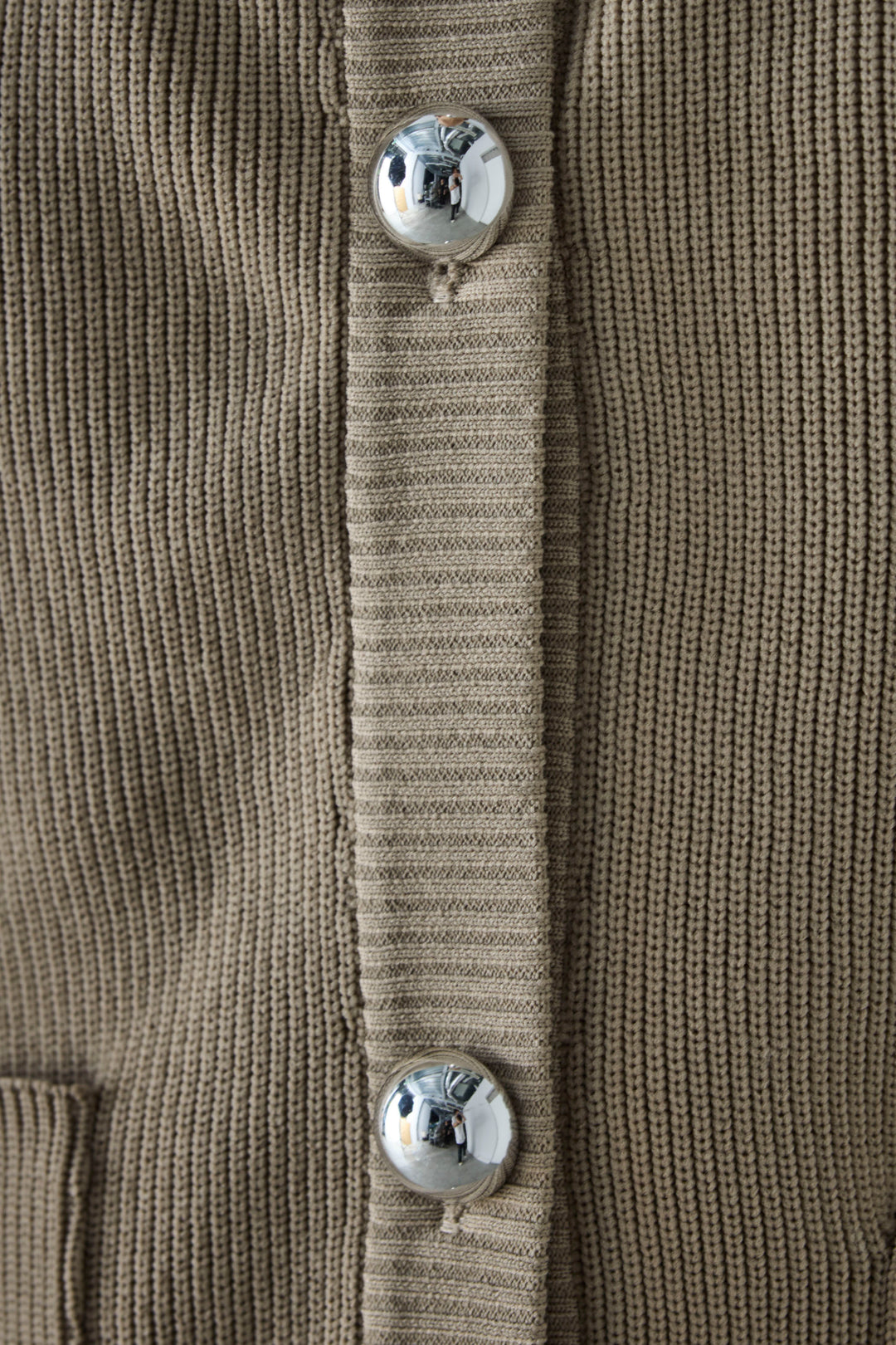 [予約/SET]メタルボタンニットベスト+プリーツシアー切り替えスカート(2set)