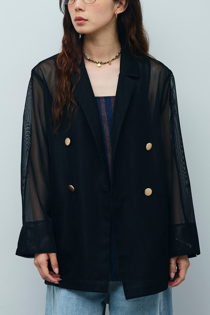 [予約]シアーダブルテーラードJK