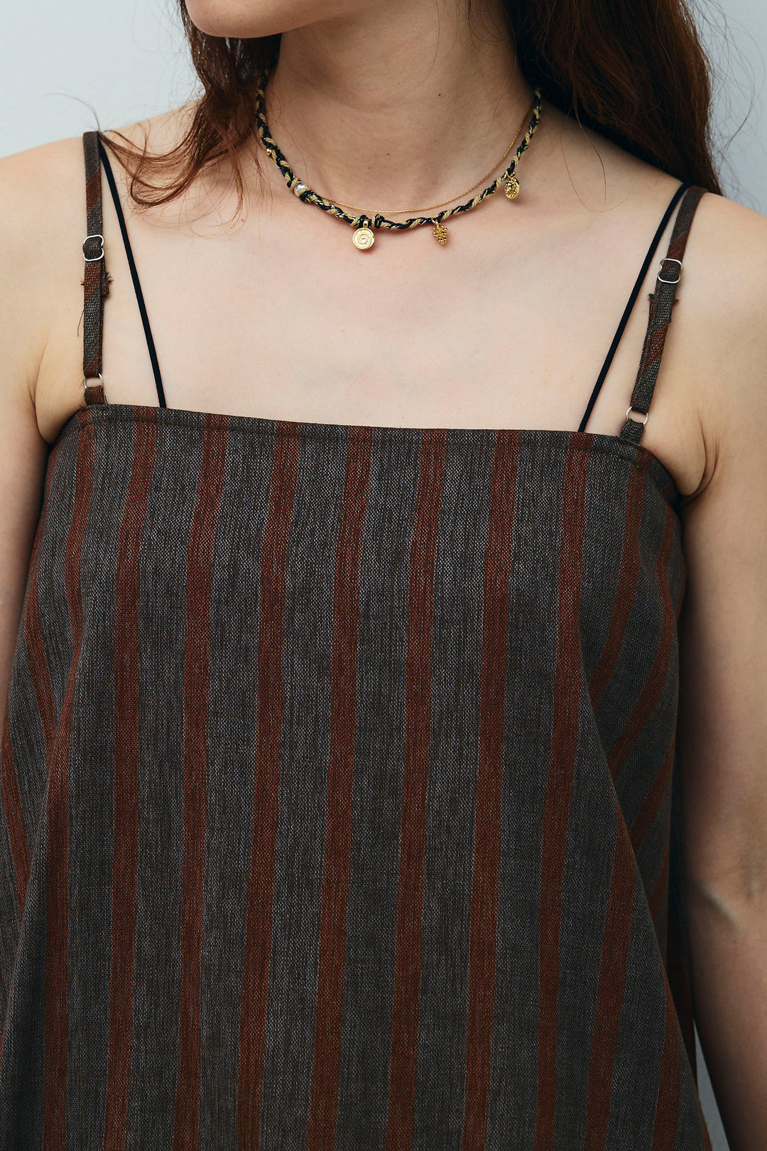 [予約/SET]シアーダブルテーラードJK+ストライプキャミブラウス+ペインターカーブデニムパンツ(3set)