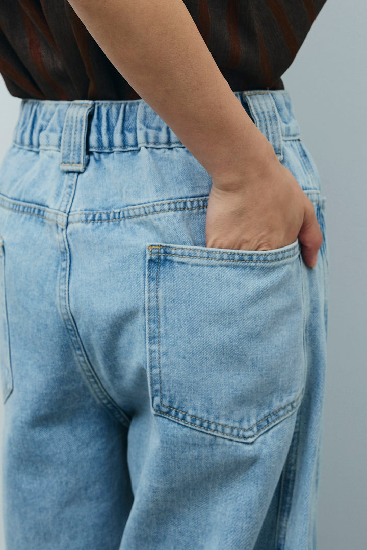 [予約]ペインターカーブデニムパンツ