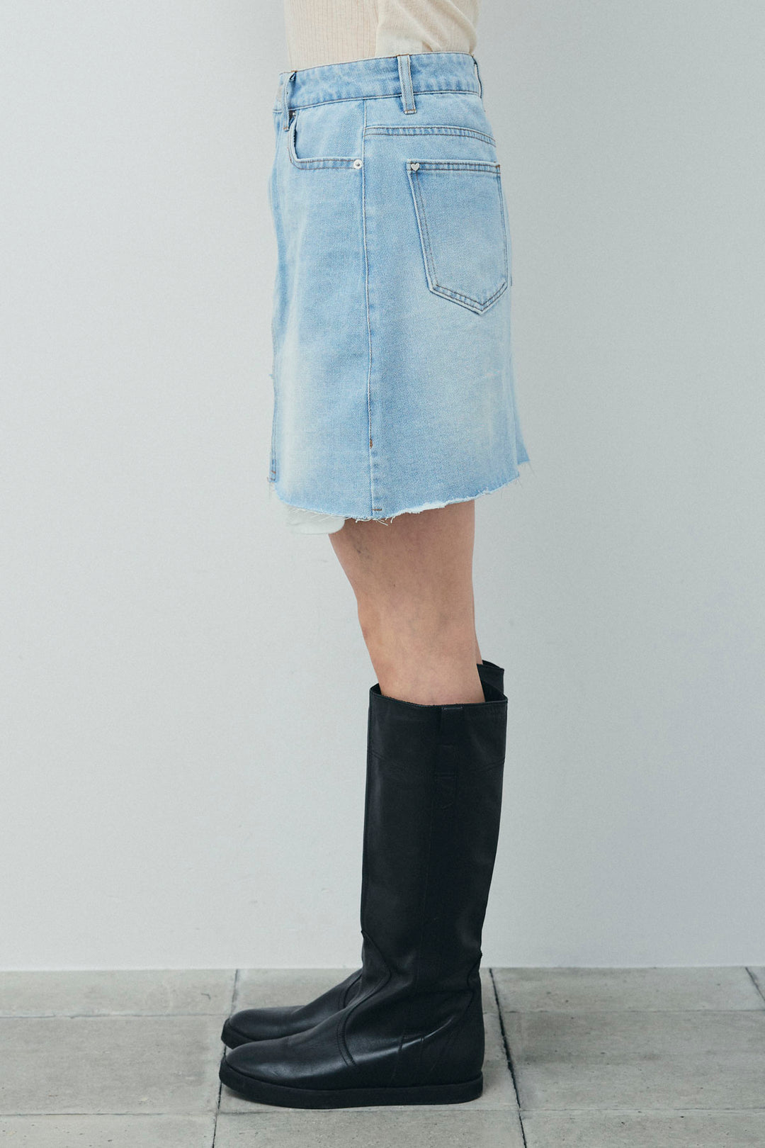 [予約]デニムミニスカート