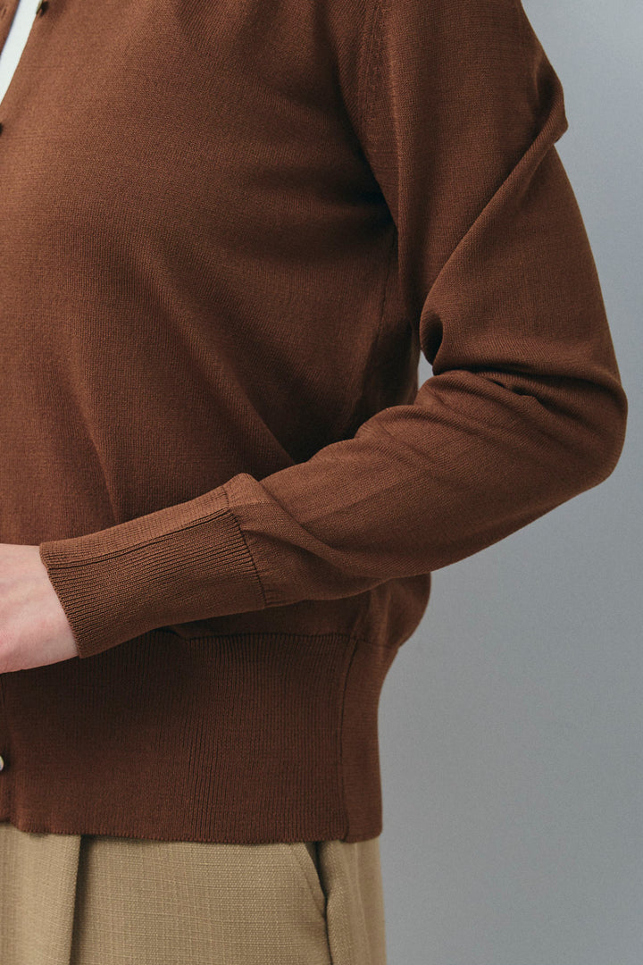 [予約]シェルボタンクルーネックCD