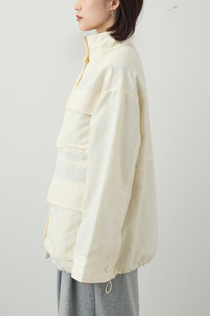 [予約]ナイロンツイルミリタリーブルゾン