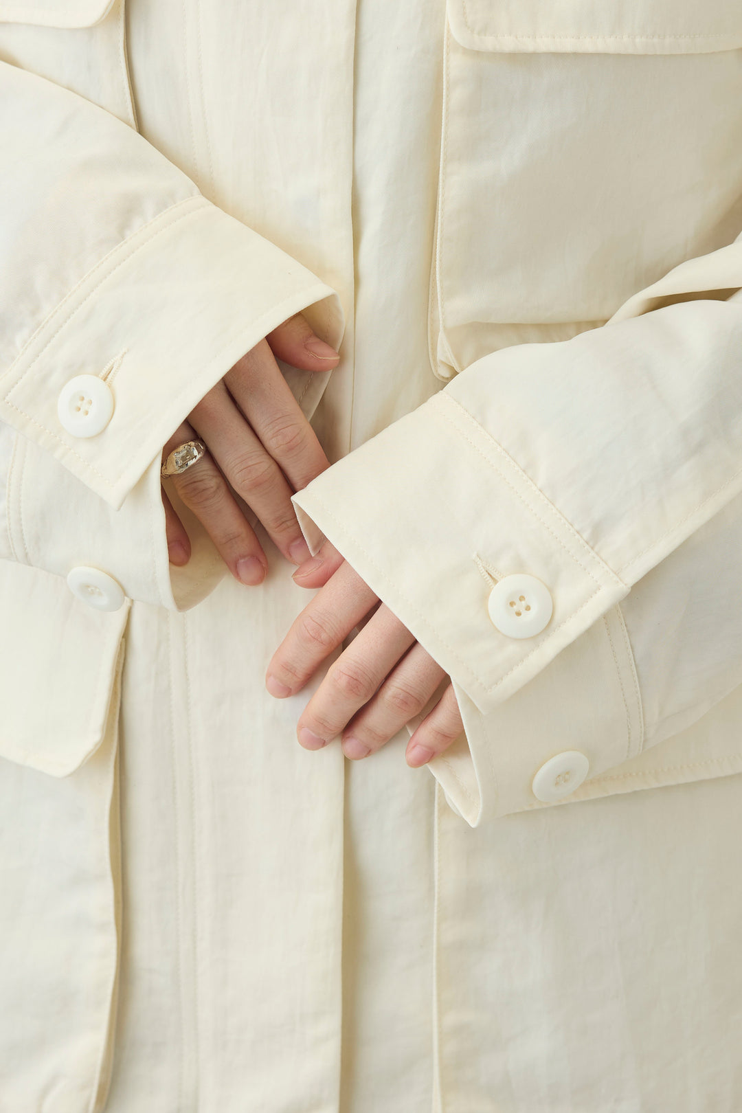 [予約]ナイロンツイルミリタリーブルゾン