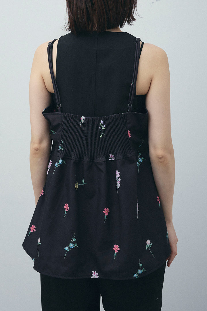 [予約]フラワープリントキャミ