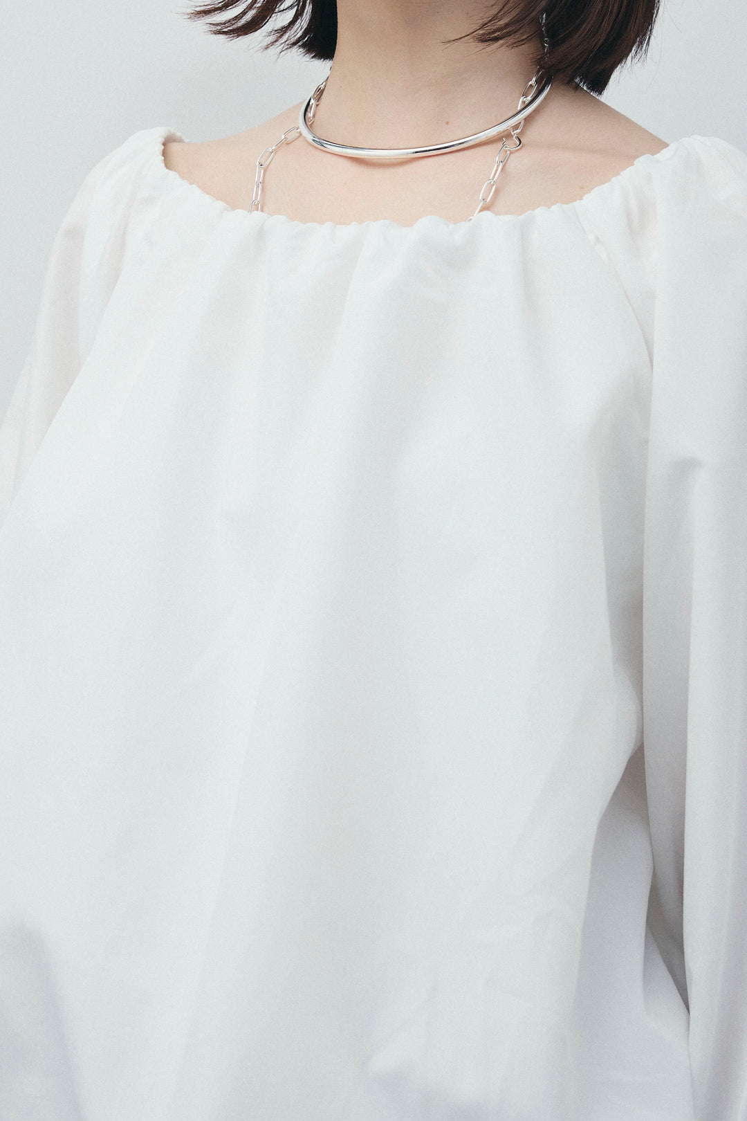 [予約]オフショルバルーンブラウス