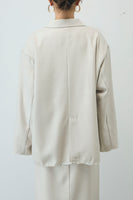 [予約/SET]ヘザーエステルテーラードジャケット+カップ付き配色アメスリタンク+デニムオールインワン(3set)