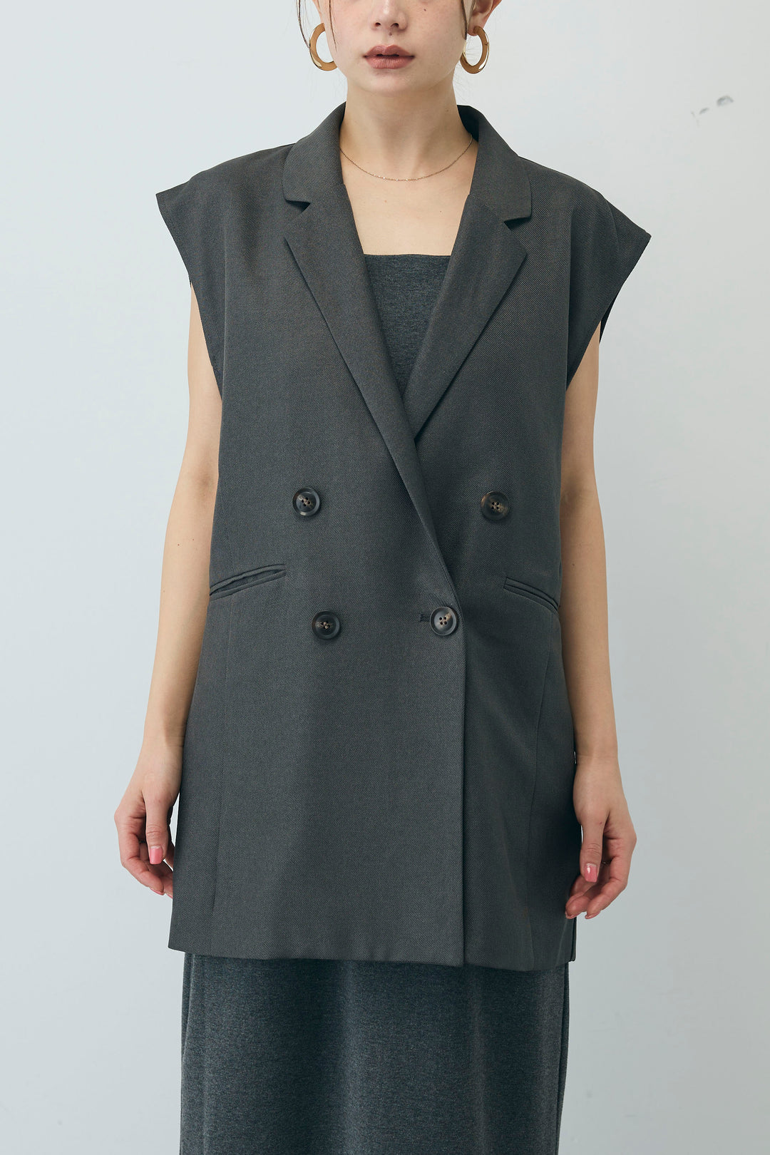 [予約]ヘザーエステルテーラードジレ