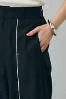 [予約/SET]シアーレイヤードトップス+ヘザーエステルカーブパンツ+メッシュラップスカート(3set)