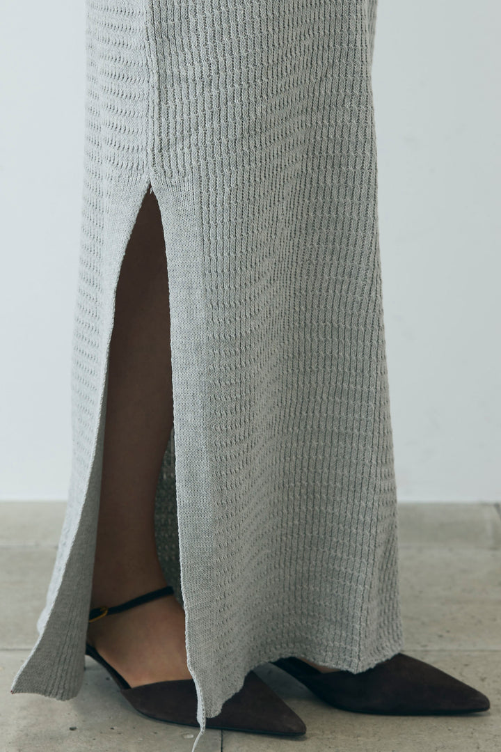 [予約/SET]ヘザーエステルテーラードジャケット+vintage-Tシャツ+スプリングニットスカート(3set)