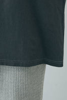 [予約/SET]ヘザーエステルテーラードジャケット+vintage-Tシャツ+ショート丈レギンス(3set)