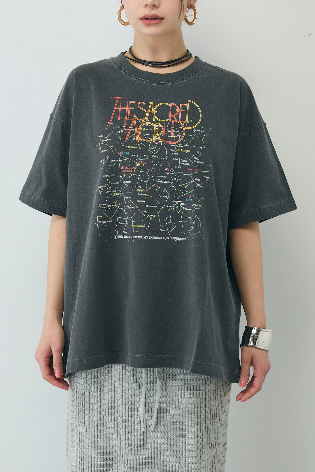 [予約/SET]ヘザーエステルテーラードジャケット+vintage-Tシャツ(2set)