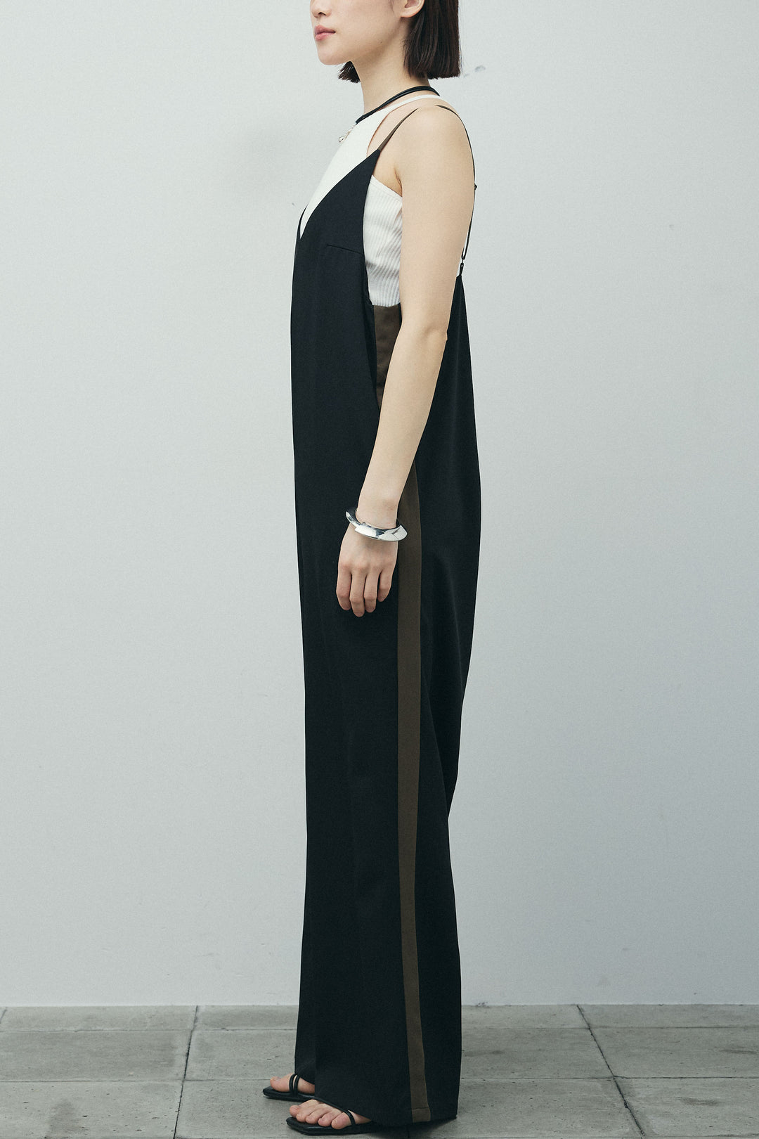 [予約]サイドラインキャミサロペット