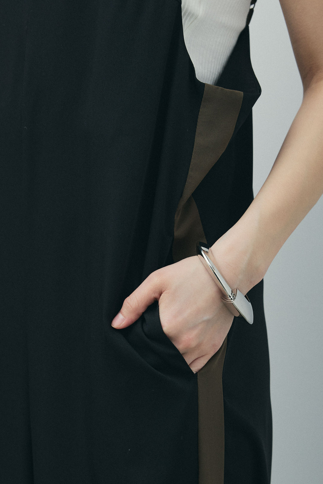 [予約/SET]ヘザーエステルテーラードジレ+サイドラインキャミサロペット(2set)