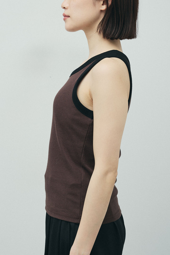 [予約/SET]ヘザーエステルテーラードジャケット+カップ付き配色アメスリタンク+デニムオールインワン(3set)