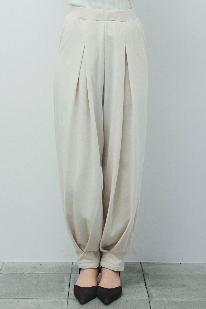 [予約]タックボリュームスウェットパンツ