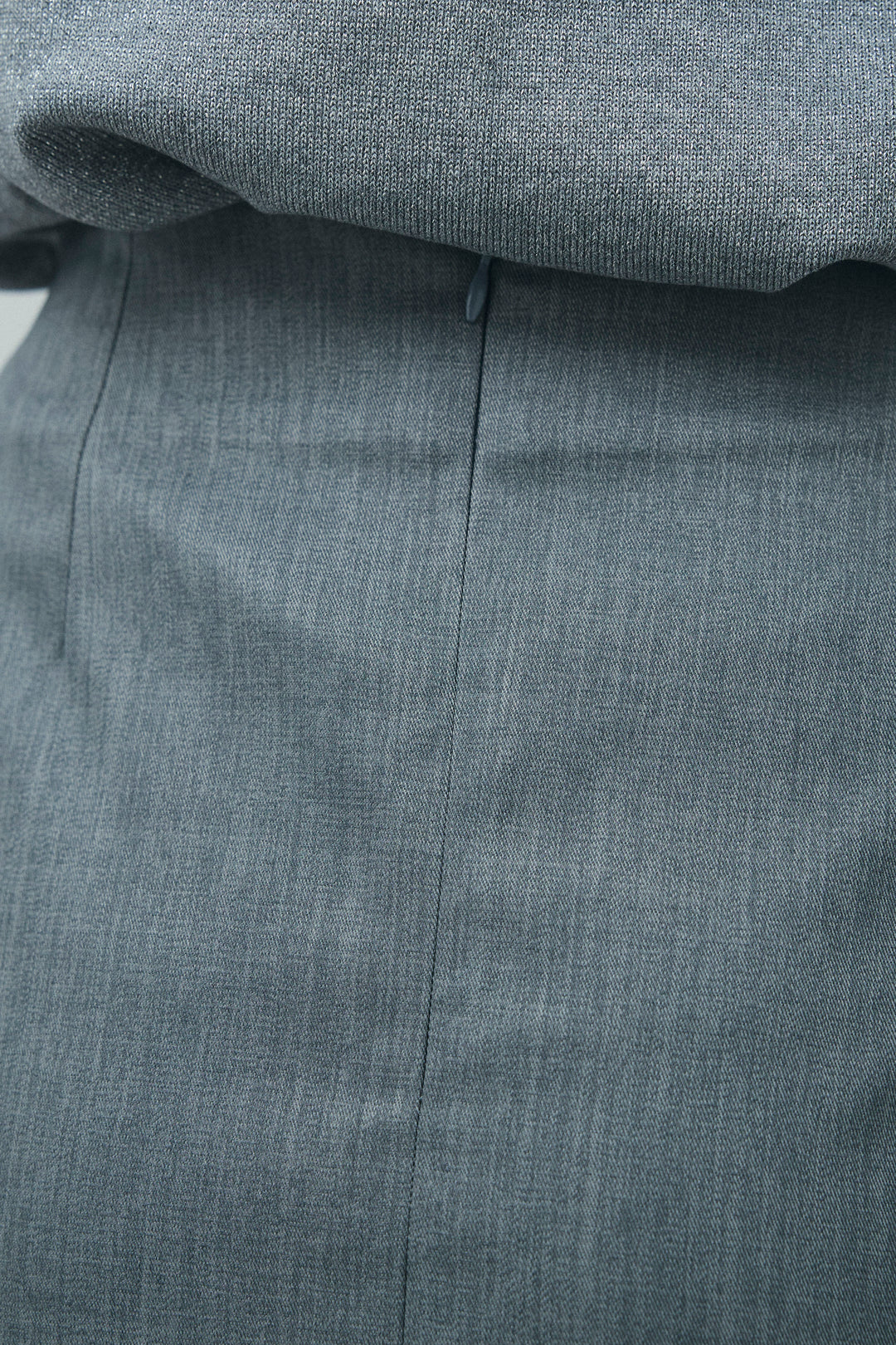 [予約/SET]シアーチェックショート丈ブラウス+フロントクロスタイトスカート(2set)