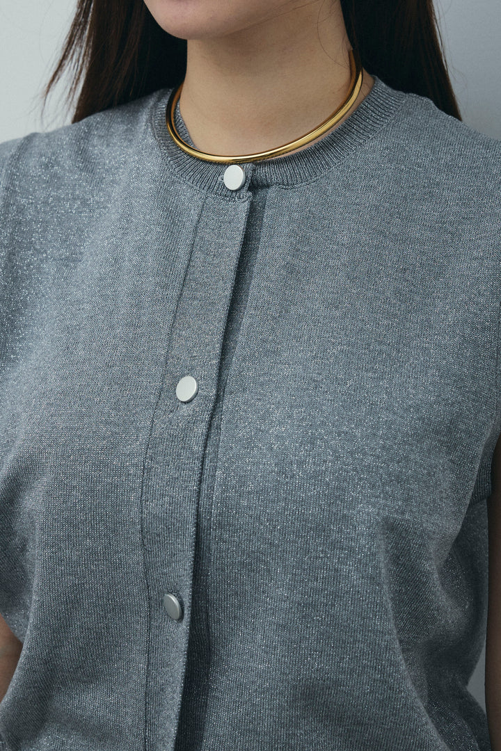 [予約/SET]ラメベスト+ラメタイトスカート(2set)