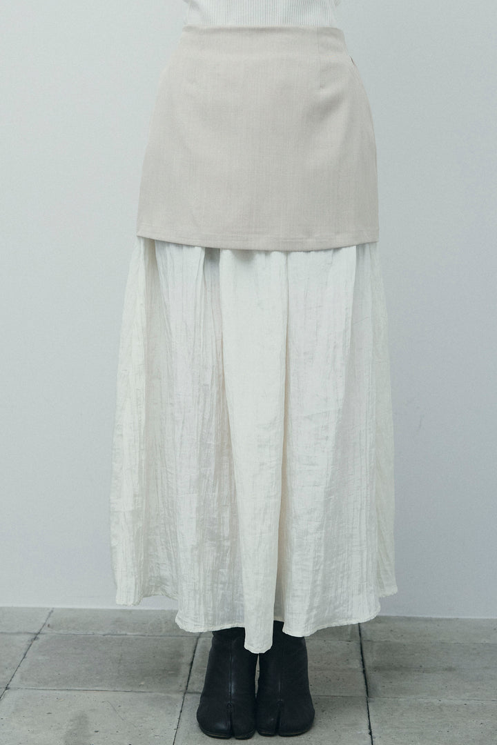 [予約]レイヤードスカート