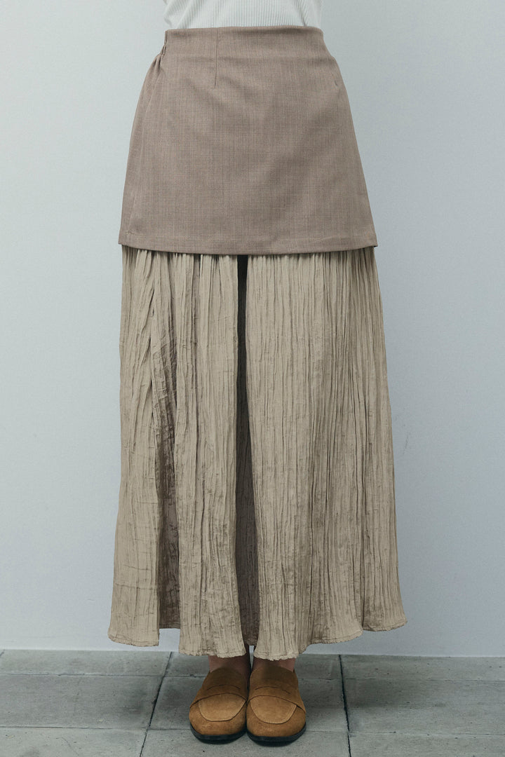 [予約]レイヤードスカート