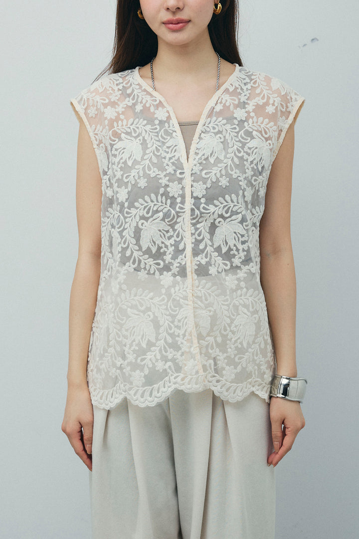 [予約]オーガンジーレースPO