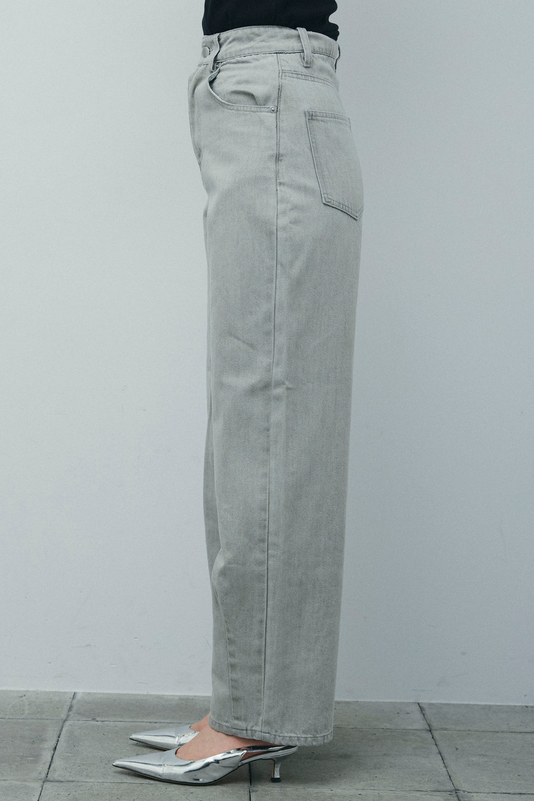 [予約/SET]2WAYキャミソールビスチェシャツ+カットアウトリブタンク+ヴィンテージカーブデニムパンツ(3set)