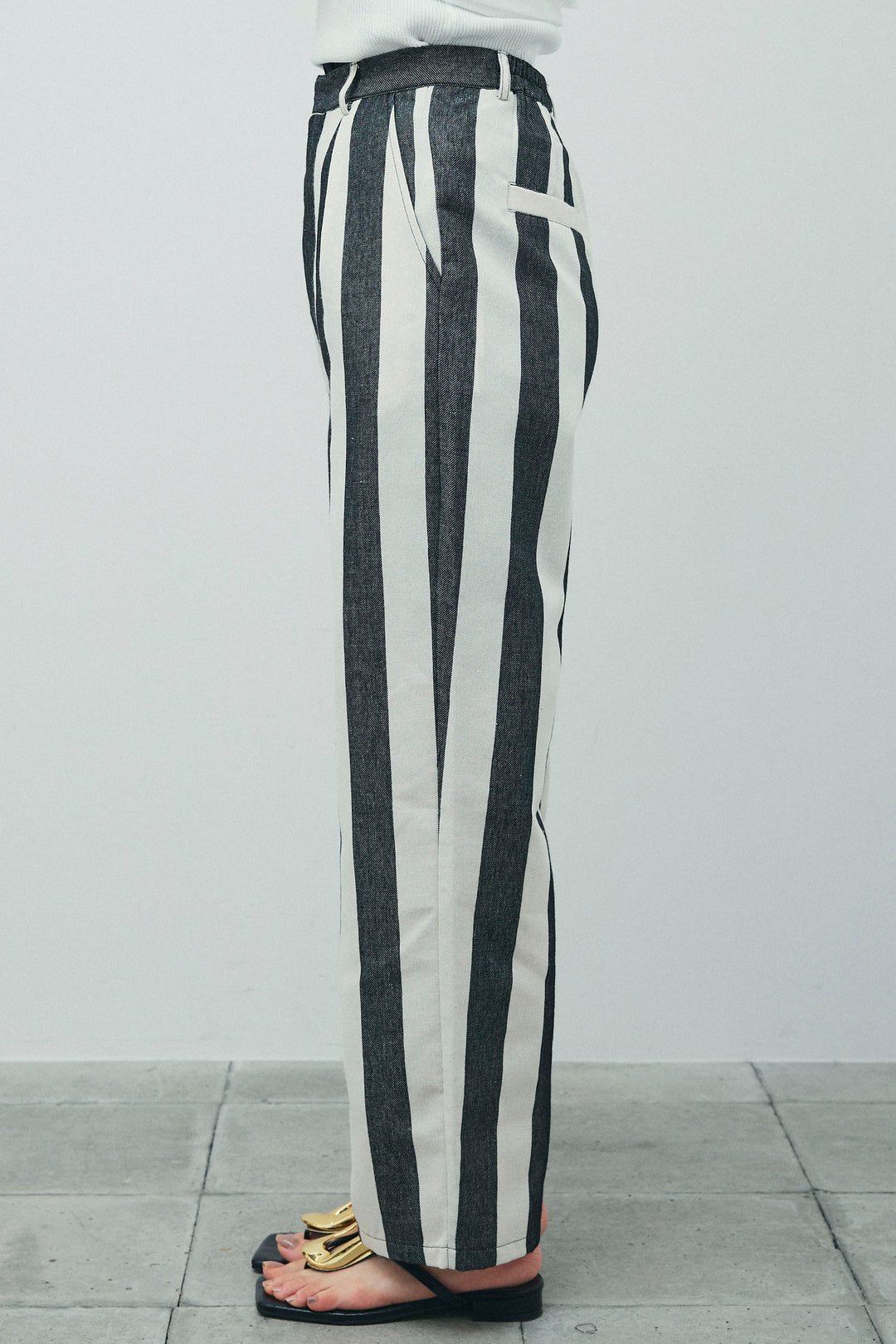 [予約]ストライプパンツ