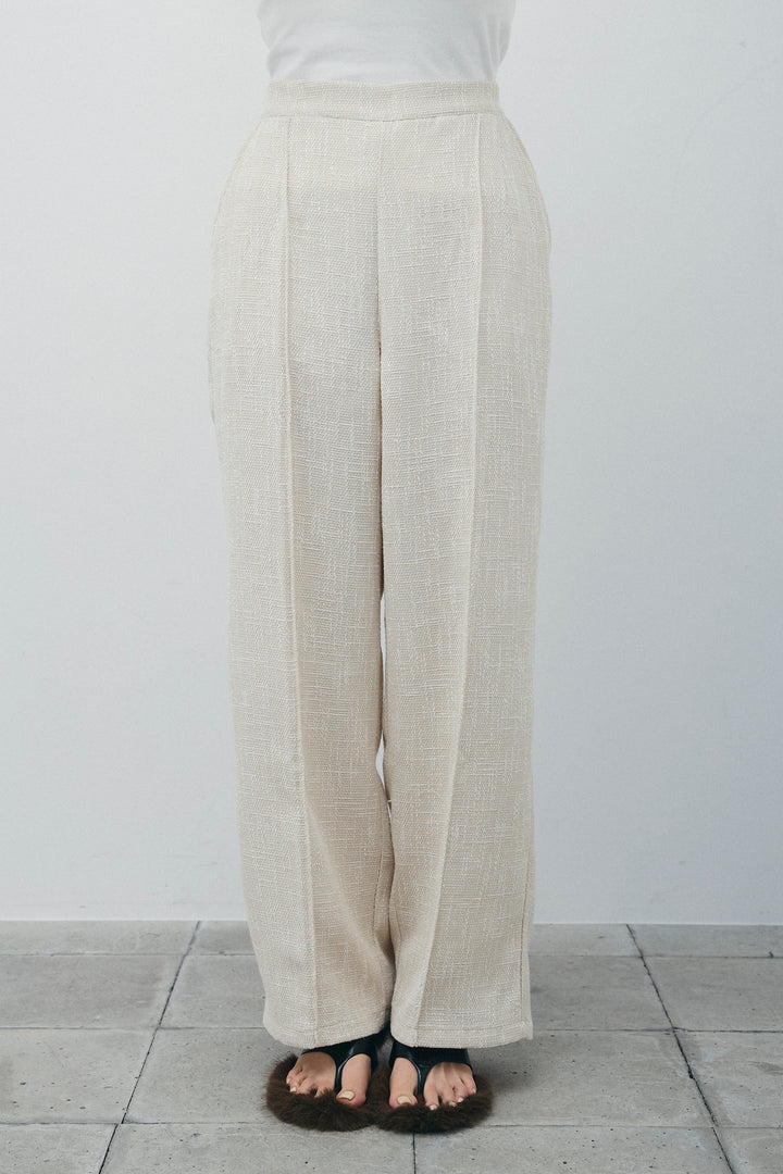 [予約]サマーツイードタックパンツ
