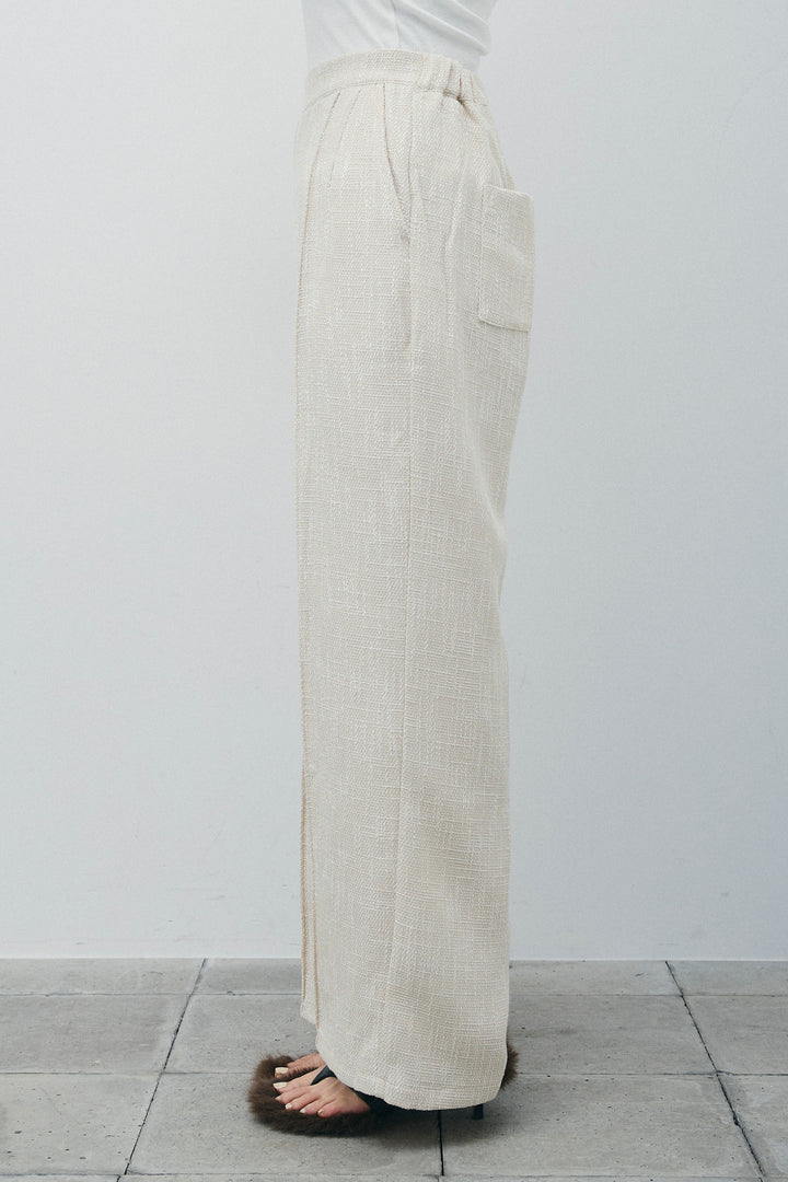 [予約/SET]バンピーステッチ2WAYベスト+サマーツイードタックパンツ(2set)