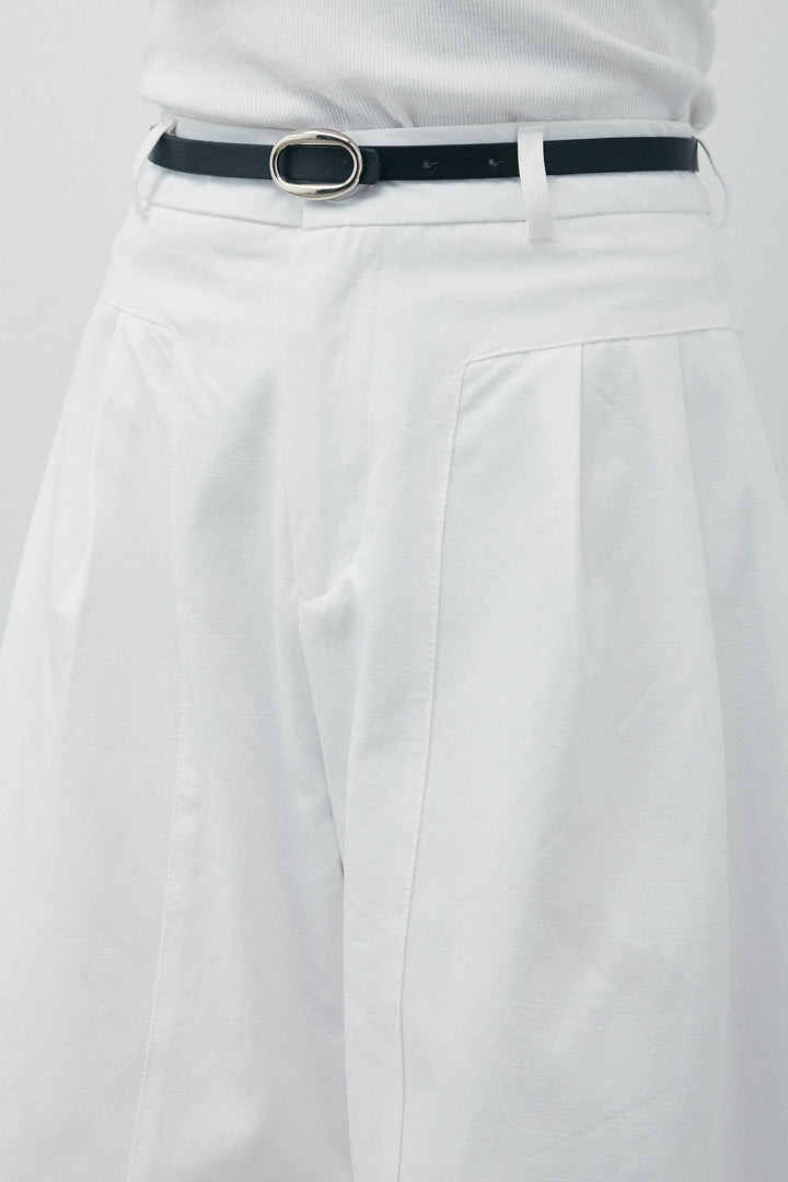 [予約/SET]カップ付きホルターネックタンク+バンピーステッチ2WAYベスト+ベルト付きバギーパンツ(3set)