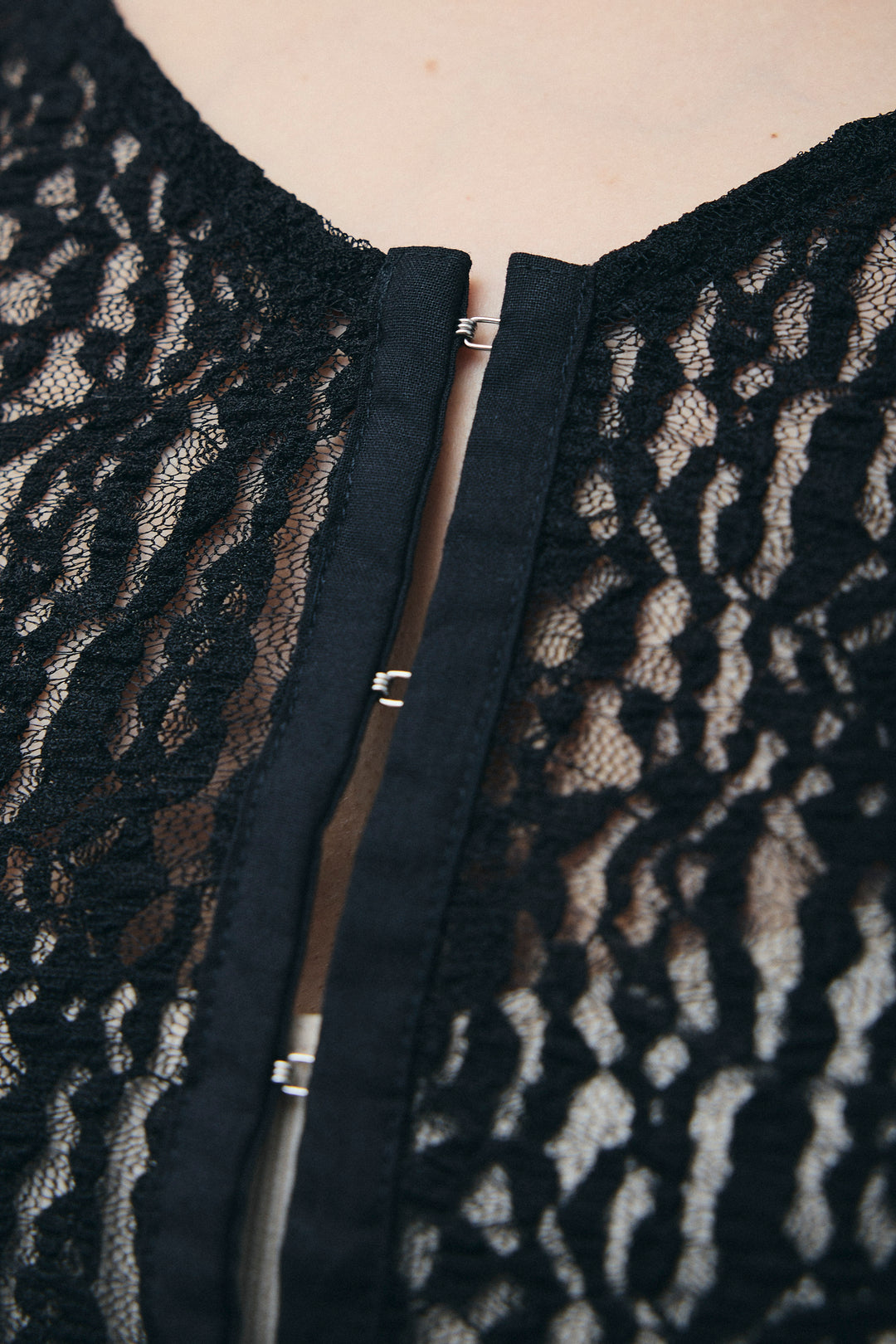 [予約]レースフロントホックPO