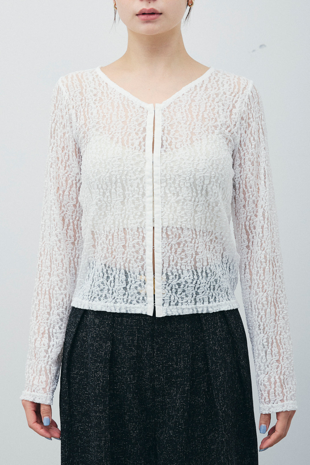 [予約]レースフロントホックPO