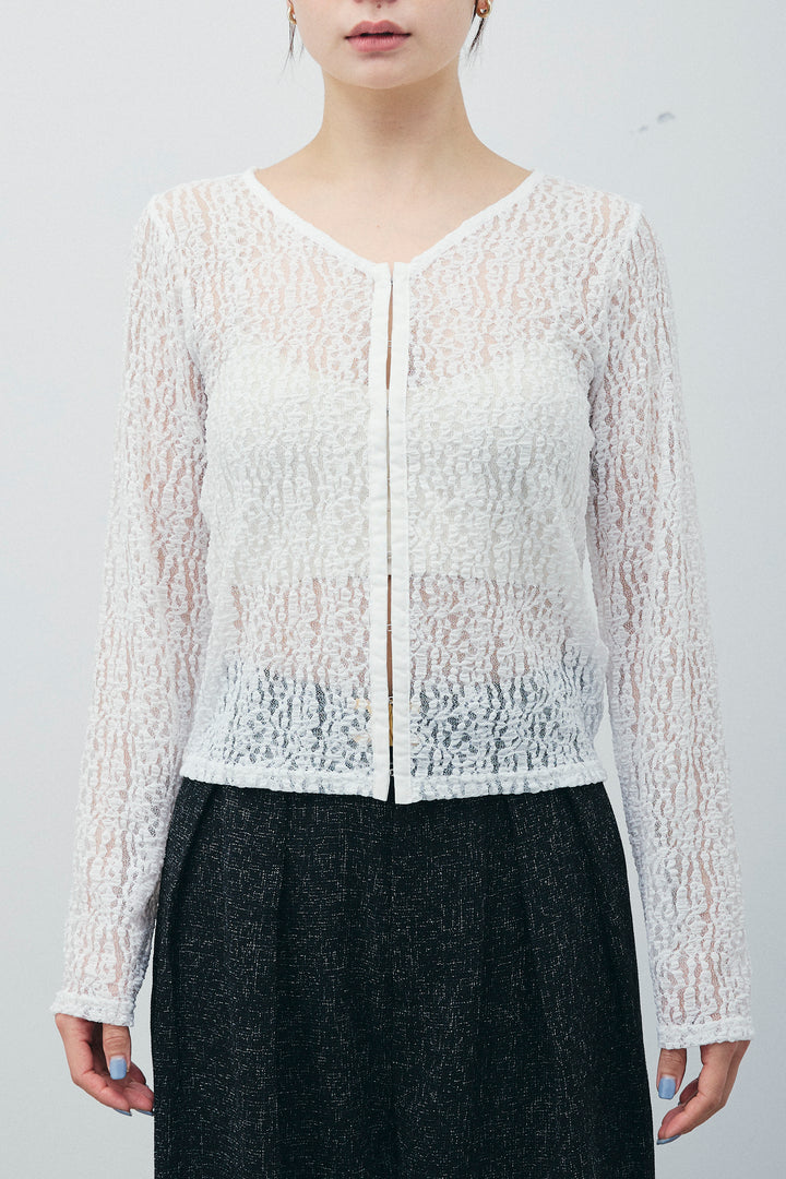 [予約]レースフロントホックPO