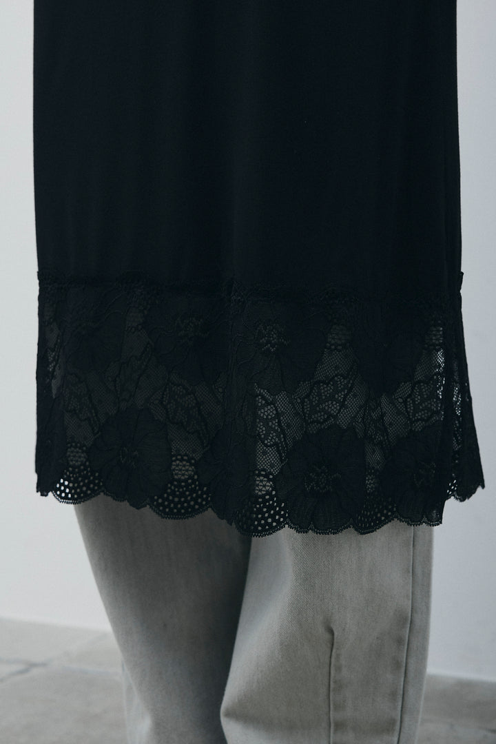 [予約]レース付きカットスカート